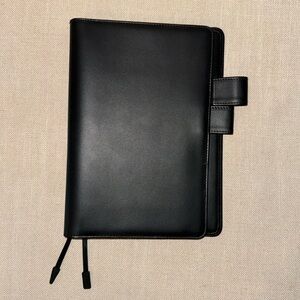 Hobonichi Cousin A5 Leather Cover Black